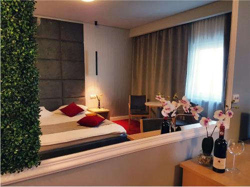 Postel nebo postele na pokoji v ubytování Hotel Boavista