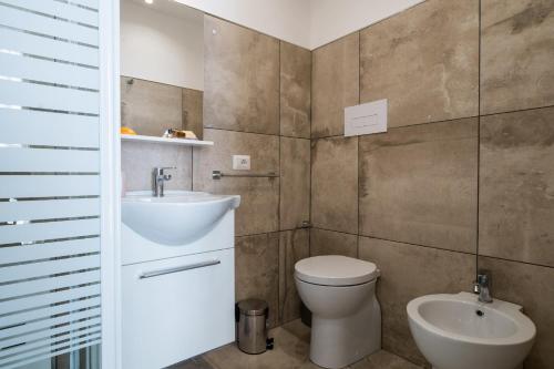 Koupelna v ubytování Ai Lattarini House