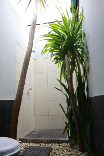 Ένα μπάνιο στο Alexyane Paradise Bungalow