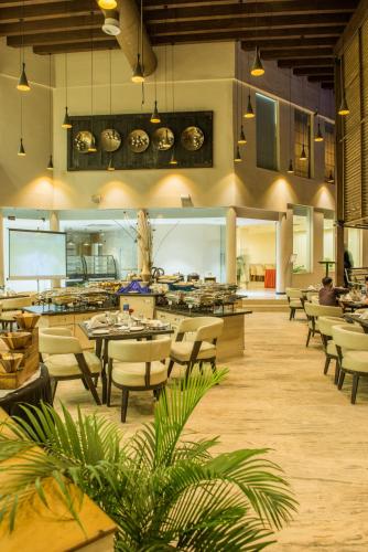 Restaurace v ubytování The Red Maple Mashal