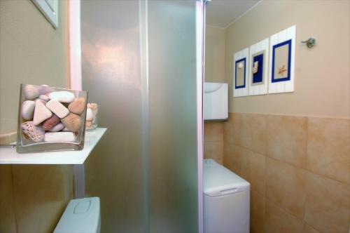 Koupelna v ubytování Virna House a Castellammare del Golfo