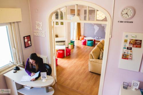 Χώρος καθιστικού στο Help Yourself Hostels - Carcavelos Coast