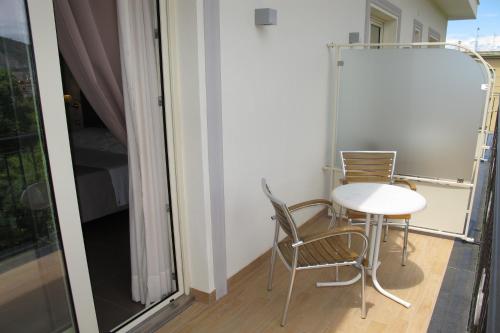 Balkón nebo terasa v ubytování Hotel Club