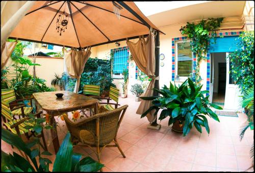 Patio nebo venkovní prostory v ubytování B&B Livingstone