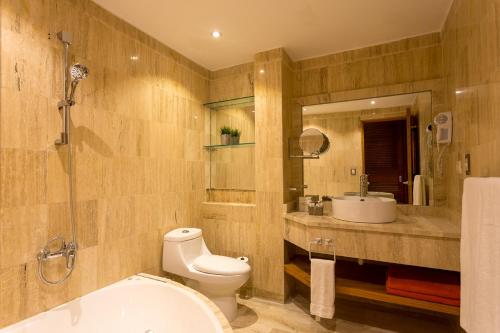 Et badeværelse på Tot Punta Cana Apartments