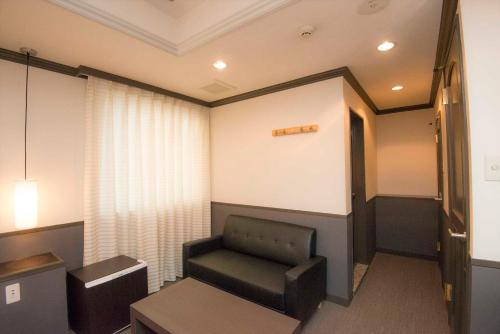 Χώρος καθιστικού στο Hotel Double Funabashi