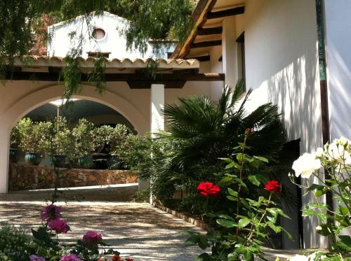 Κήπος έξω από το Hotel Rio Molas