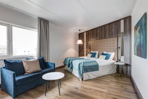 Katil atau katil-katil dalam bilik di Quality Airport Hotel Gardermoen