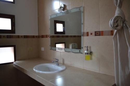 Koupelna v ubytování Hotel PrincesaToa