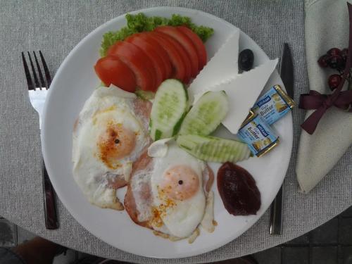 Mad på bed and breakfast-stedet eller i nærheden