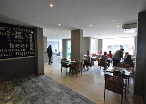 En restaurant eller et andet spisested på Casa Alloro Bodrum