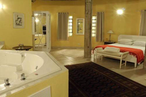 Bilik mandi di Villa Serena Bed & Breakfast