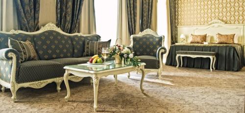 A seating area at Savoy