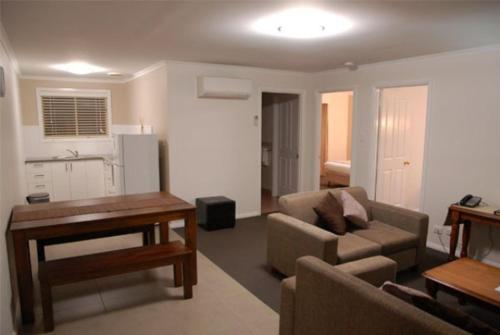 Χώρος καθιστικού στο The Barn Accommodation