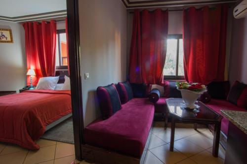 Afbeelding uit fotogalerij van Residence Hotel Assounfou in Marrakesh