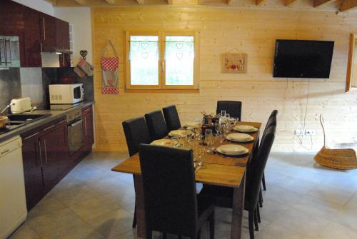 Køkken eller tekøkken på Christelle et Laeticia