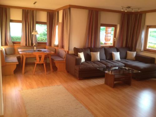Posezení v ubytování Landhaus Peer