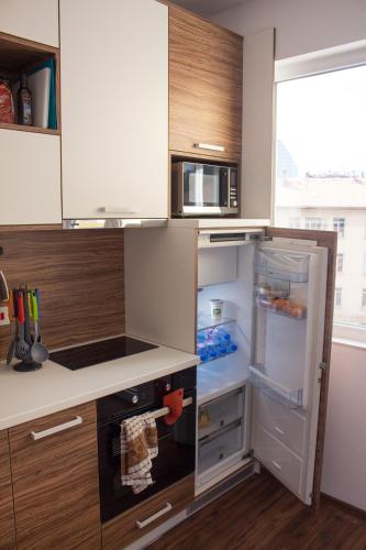 Η κουζίνα ή μικρή κουζίνα στο Sunshine Sofia