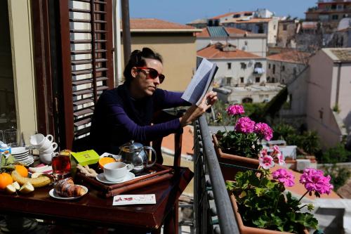 A balcony or terrace at I Cavalieri di Malta