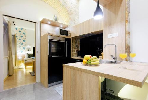 Kuhinja oz. manjša kuhinja v nastanitvi Dalti Center Apartment