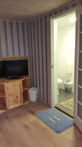Koupelna v ubytování Terve Hostel