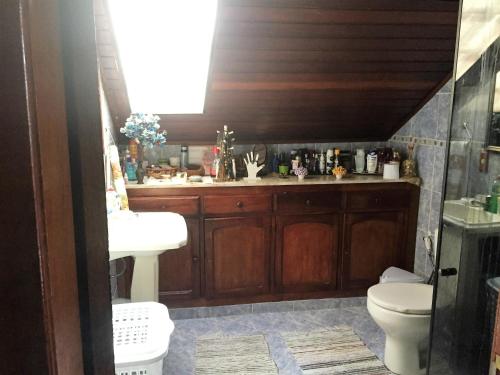 Ένα μπάνιο στο Cama e Café Hospedagem do Bosque