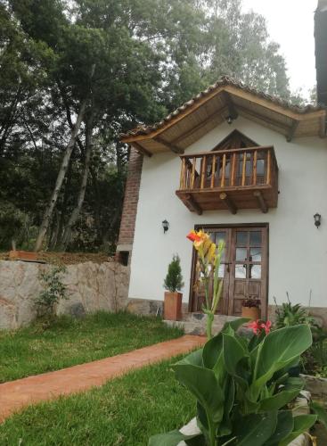 Κήπος έξω από το Cabaña Campestre San Fernando