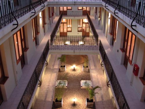 an overhead view of therium of a building at Up Tribeca in Buenos Aires