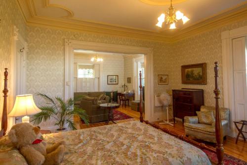 Χώρος καθιστικού στο Homeport Historic B&B
