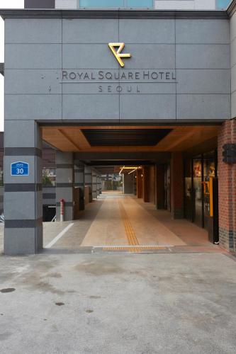 a building with a sign that reads royal square hotel at Royal Square Hotel Seoul in Seoul