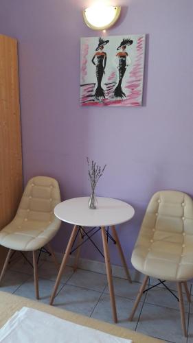 Χώρος καθιστικού στο Guesthouse Ivan