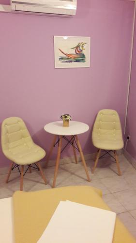 Χώρος καθιστικού στο Guesthouse Ivan