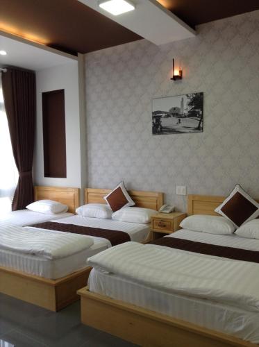 Postel nebo postele na pokoji v ubytování Mr Rot's Secret Hotel