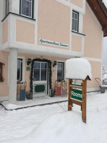 Apartmenthaus Simmer durante el invierno