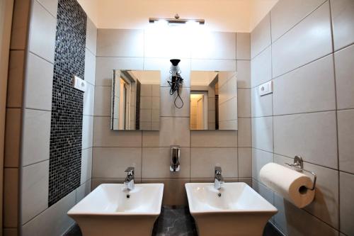 Kylpyhuone majoituspaikassa Hostel Fine