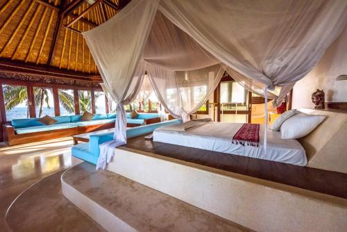 Zona de estar de Seraya Shores Bali