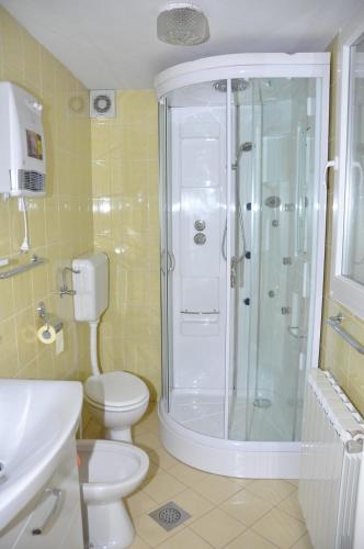 Koupelna v ubytování Apartment Maruška