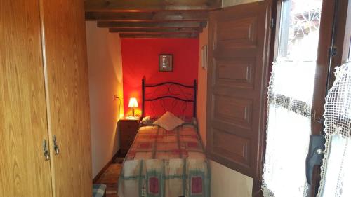 Postel nebo postele na pokoji v ubytování Vivienda Vacacional El Navariegu 1