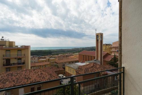 Nespecifikovaný výhled na destinaci Agrigento nebo výhled na město při pohledu z bed and breakfast