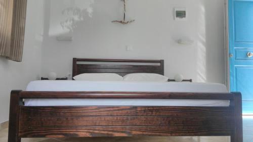 Katil atau katil-katil dalam bilik di Angelos Rooms
