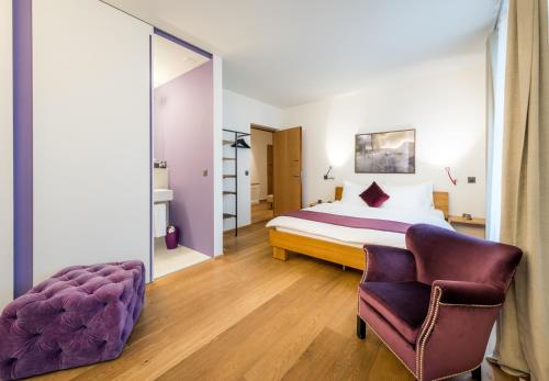 Llit o llits en una habitació de Boutique Hotel NI-MO