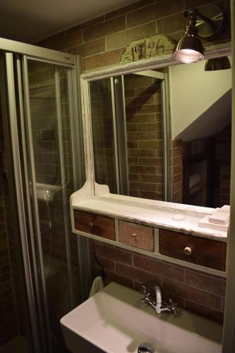 Bilik mandi di Guesthouse Rustico