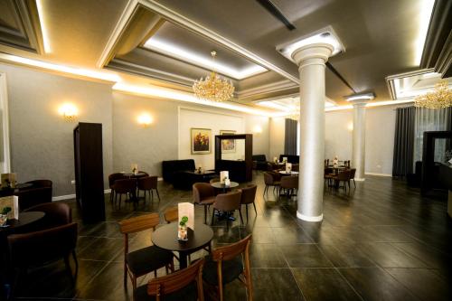 En restaurang eller annat matställe på Hotel Vila Imperial