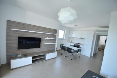 Kuchyň nebo kuchyňský kout v ubytování Apartments Lofiel