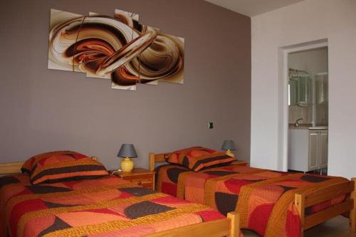 Posezení v ubytování Superbe villa vue mer avec piscine a debordement