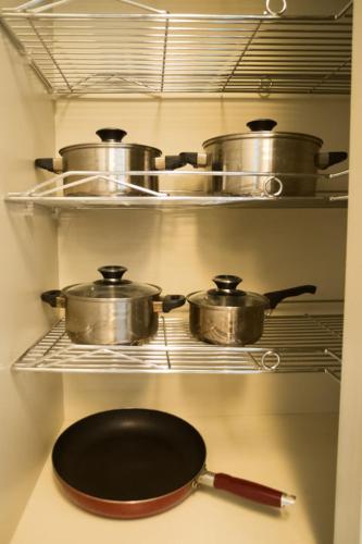 Dapur atau dapur kecil di Haeundae Bada Condo