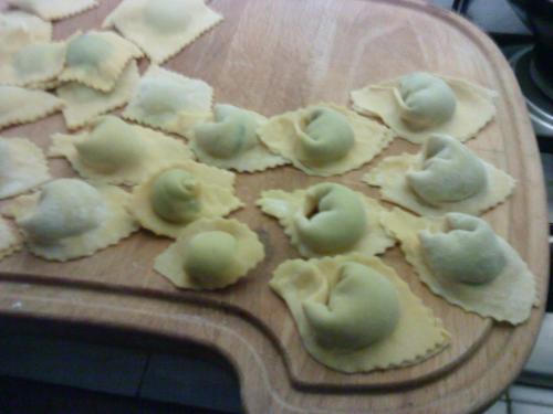 a bunch of cookies on a cutting board at Hotel Dell'Orto in Chiavari