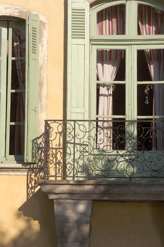 Μπαλκόνι ή βεράντα στο Demeure de Digoine "Chambre d'Hotes"