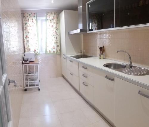 Kjøkken eller kjøkkenkrok på Apartamento Villa Romana