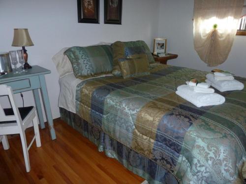 מיטה או מיטות בחדר ב-Paola Beauty Farm B&B and Day Spa